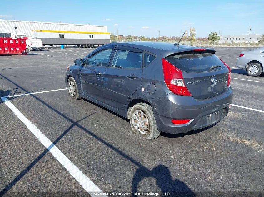 KMHCT5AE2CU050841 2012 HYUNDAI ACCENT photo no. 3