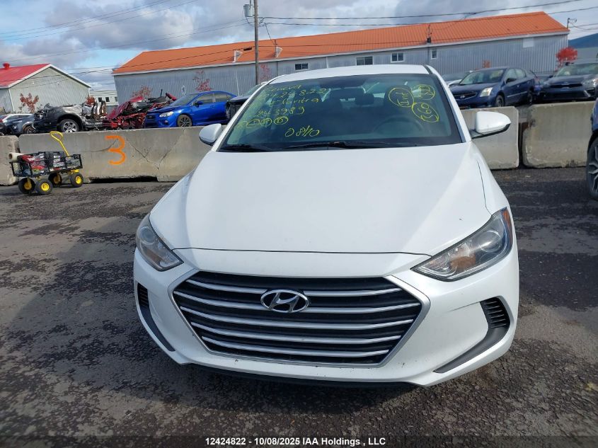 2018 Hyundai Elantra L VIN: 5NPD74LF7JH243989 Lot: 12424822
