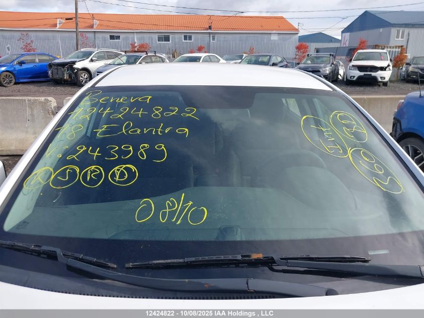 2018 Hyundai Elantra L VIN: 5NPD74LF7JH243989 Lot: 12424822