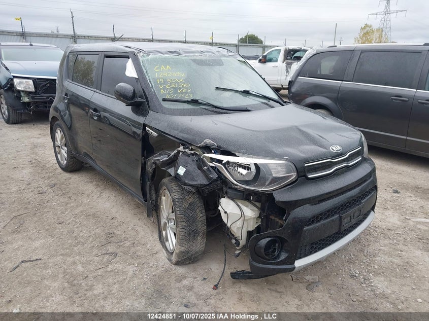 KNDJP3A57K7681540 2019 Kia Soul + auction photo 1