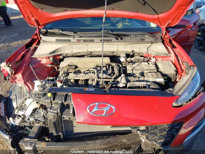 2022 Hyundai Kona Essential VIN: KM8K12AB4NU761031 Lot: 12424891