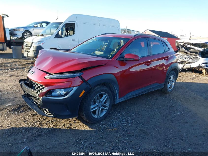 2022 Hyundai Kona Essential VIN: KM8K12AB4NU761031 Lot: 12424891