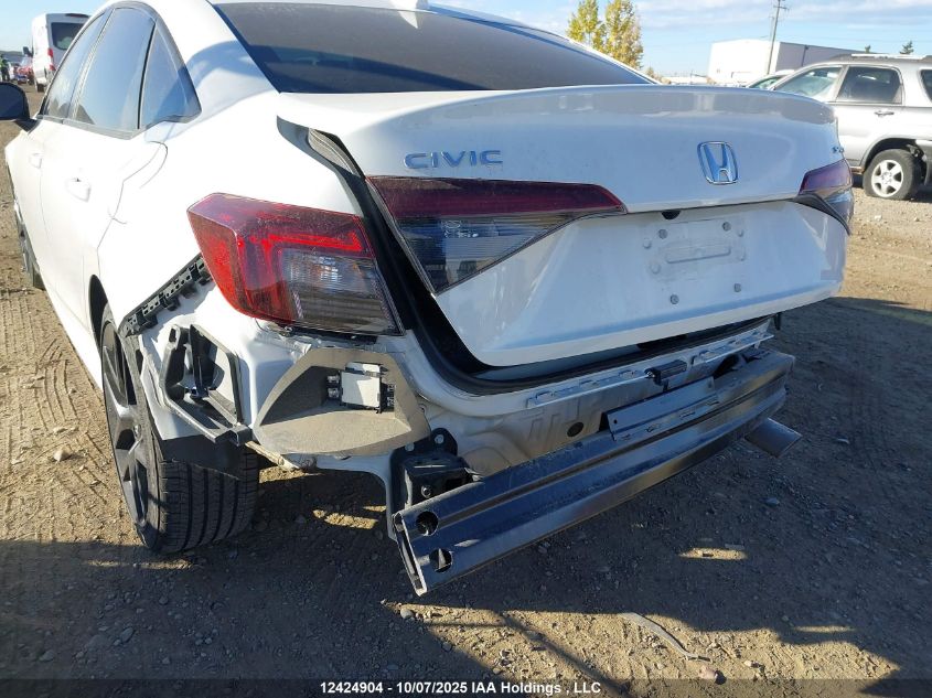 2025 Honda Civic Sport VIN: 2HGFE2F52SH110042 Lot: 12424904