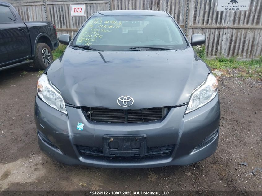 2009 Toyota Matrix Xr VIN: 2T1KE40E19C006860 Lot: 12424912