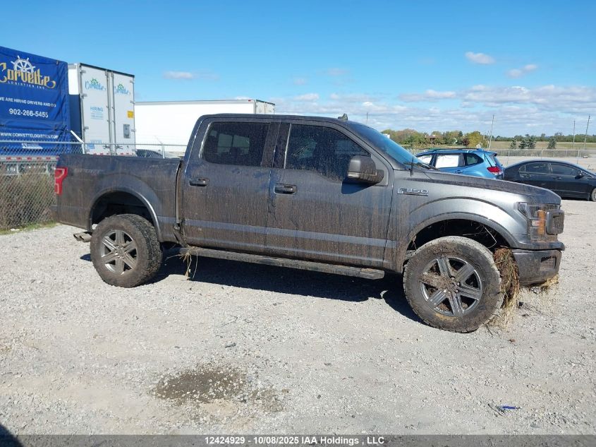 2019 Ford F150 Supercrew VIN: 1FTEW1E57KFA88026 Lot: 12424929