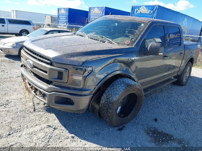 2019 Ford F150 Supercrew VIN: 1FTEW1E57KFA88026 Lot: 12424929