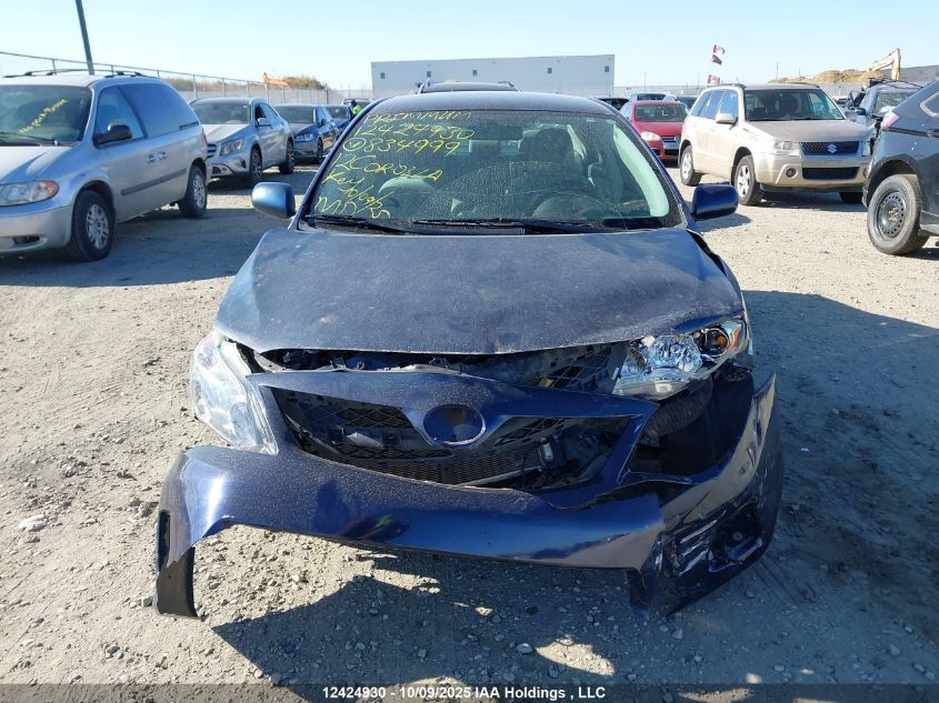 2012 Toyota Corolla Ce VIN: 2T1BU4EE4CC834999 Lot: 12424930