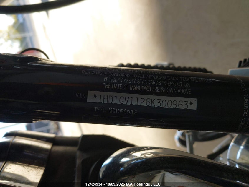 1HD1GV1126K300963 2006 HARLEY-DAVIDSON SUPER GLIDE photo no. 12