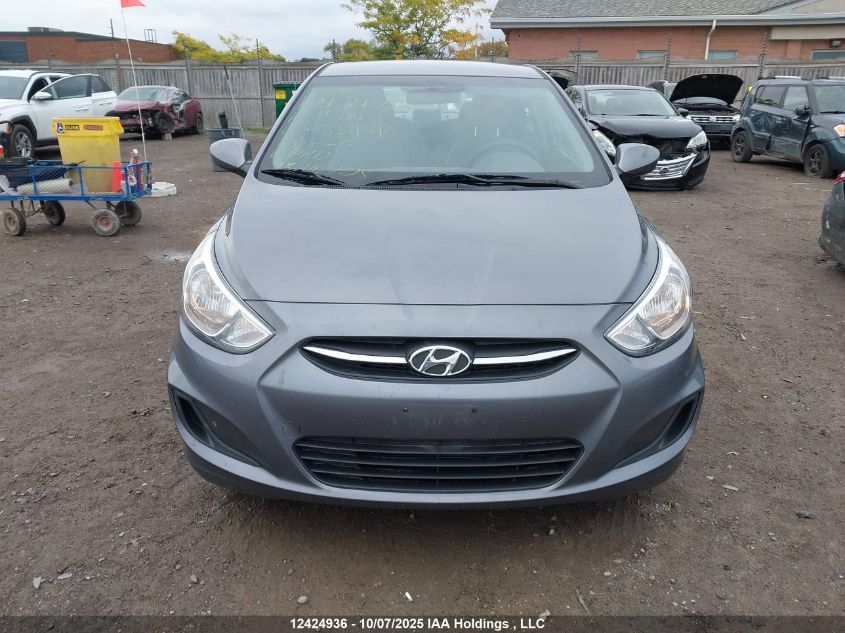 2015 Hyundai Accent Gl VIN: KMHCT4AE5FU938692 Lot: 12424936