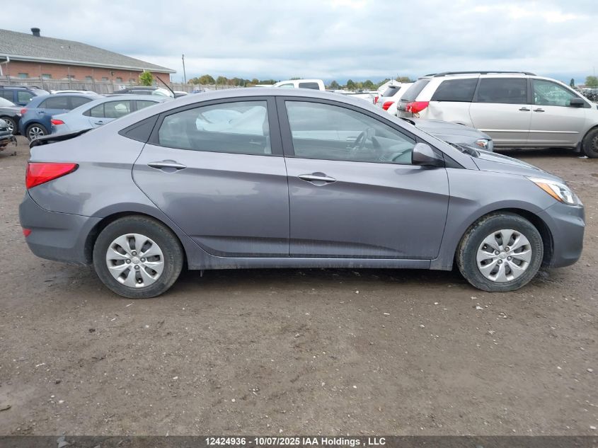 2015 Hyundai Accent Gl VIN: KMHCT4AE5FU938692 Lot: 12424936