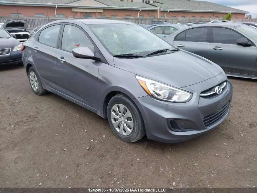 2015 Hyundai Accent Gl VIN: KMHCT4AE5FU938692 Lot: 12424936