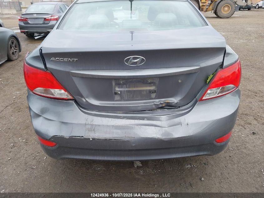 2015 Hyundai Accent Gl VIN: KMHCT4AE5FU938692 Lot: 12424936
