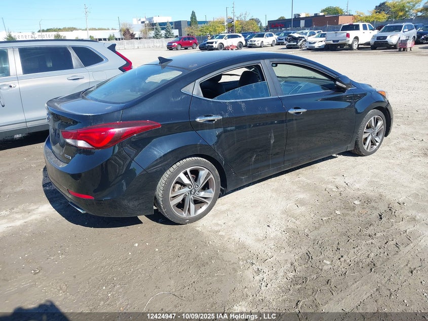 KMHDH4AH7GU494491 2016 HYUNDAI ELANTRA photo no. 4
