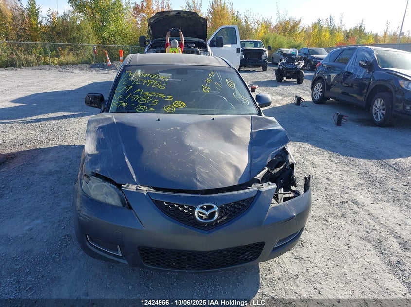 2009 Mazda 3 I VIN: JM1BK32F391191815 Lot: 12424956