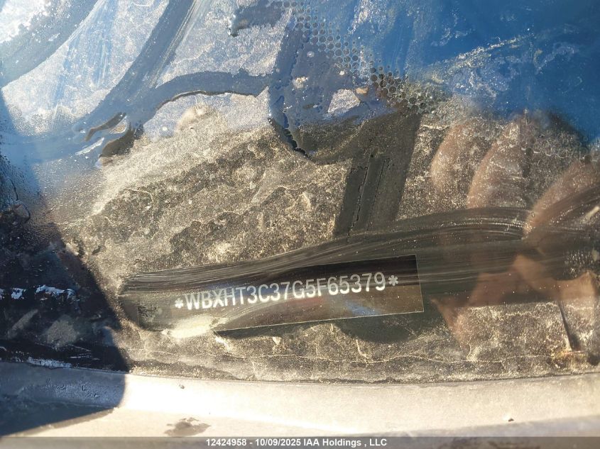 2016 BMW X1 xDrive28I VIN: WBXHT3C37G5F65379 Lot: 12424958