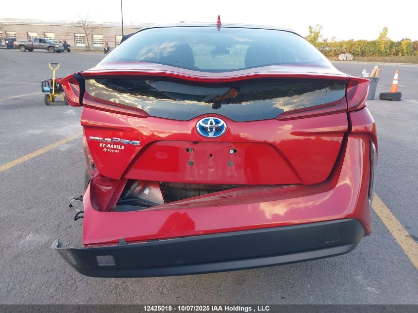 2018 Toyota Prius Prime Upgrade VIN: JTDKARFP8J3096460 Lot: 12425018
