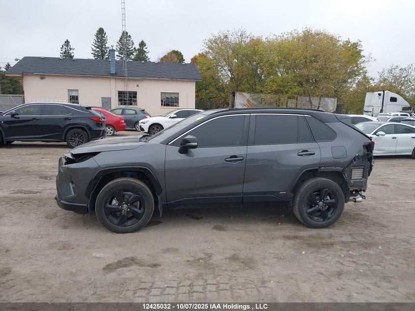 2021 Toyota Rav4 Hybrid Xse VIN: 2T3RWRFV4MW124173 Lot: 12425032