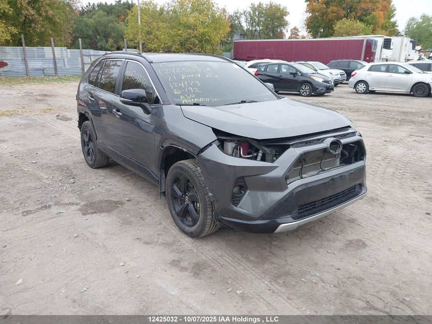 2T3RWRFV4MW124173 2021 Toyota Rav4 Hybrid Xse auction photo 1