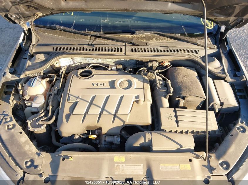 2014 Volkswagen Jetta Tdi VIN: 3VWLL7AJ1EM396235 Lot: 12425051