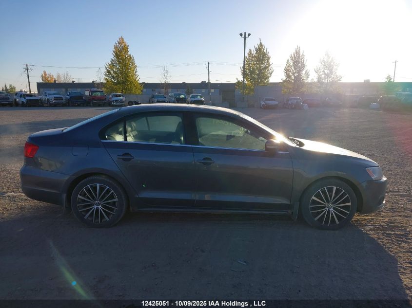 2014 Volkswagen Jetta Tdi VIN: 3VWLL7AJ1EM396235 Lot: 12425051