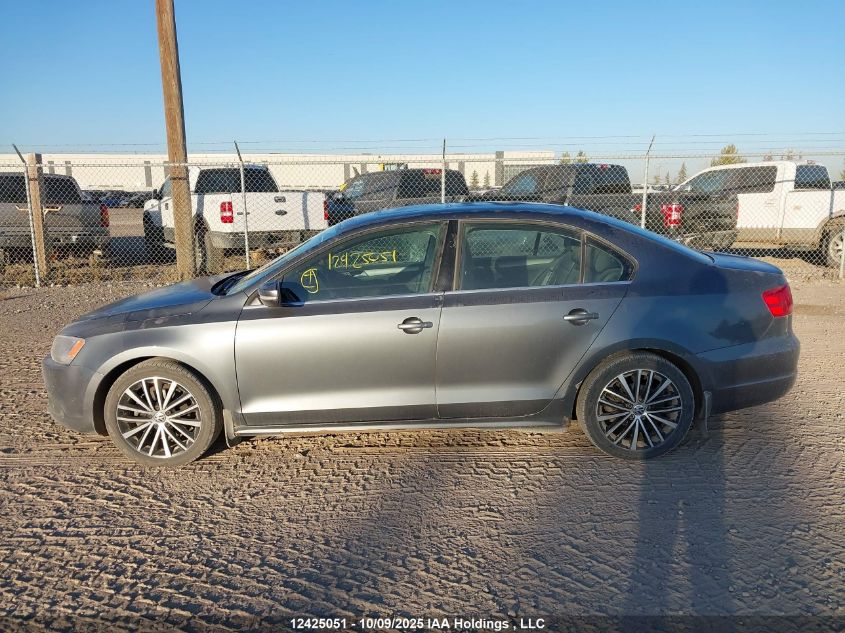 2014 Volkswagen Jetta Tdi VIN: 3VWLL7AJ1EM396235 Lot: 12425051