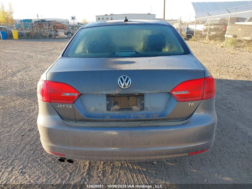 2014 Volkswagen Jetta Tdi VIN: 3VWLL7AJ1EM396235 Lot: 12425051