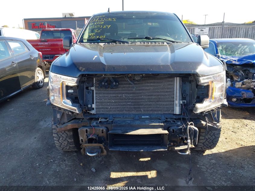 2020 Ford F-150 Xlt VIN: 1FTEX1EP9LFB10589 Lot: 12425065