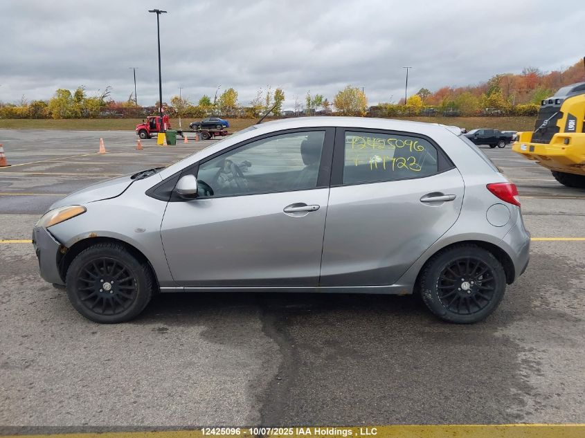 2011 Mazda Mazda2 VIN: JM1DE1HY1B0117723 Lot: 12425096