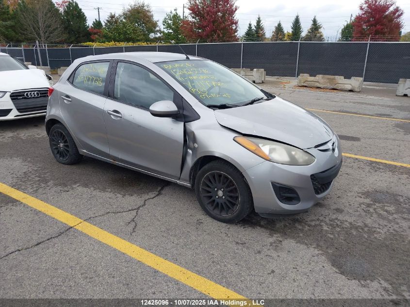 2011 Mazda Mazda2 VIN: JM1DE1HY1B0117723 Lot: 12425096