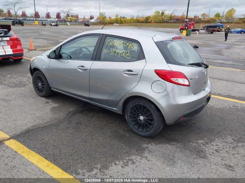 2011 Mazda Mazda2 VIN: JM1DE1HY1B0117723 Lot: 12425096