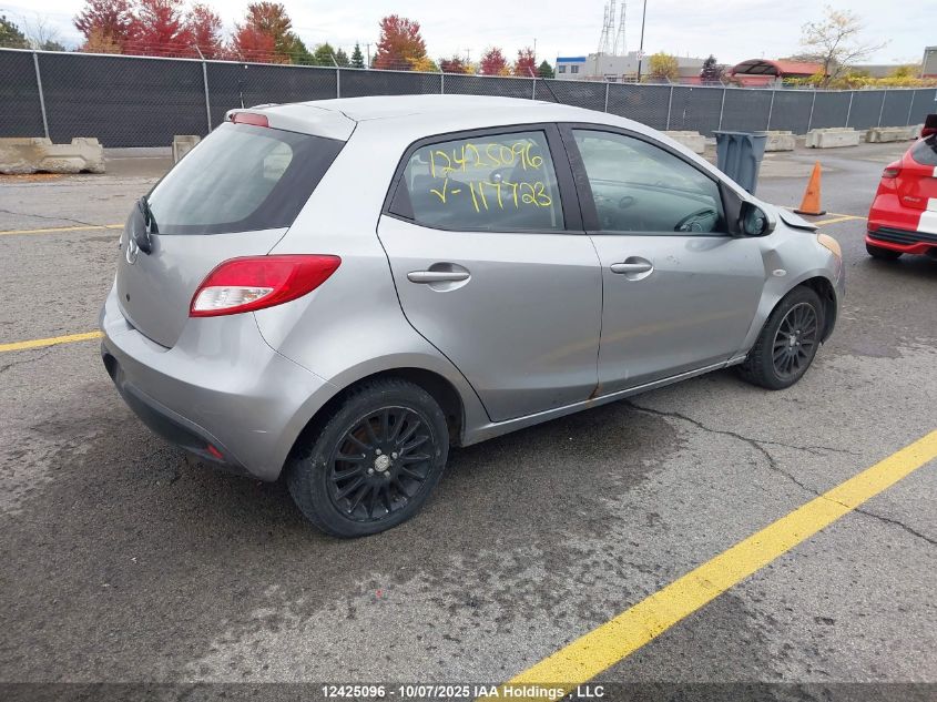 2011 Mazda Mazda2 VIN: JM1DE1HY1B0117723 Lot: 12425096