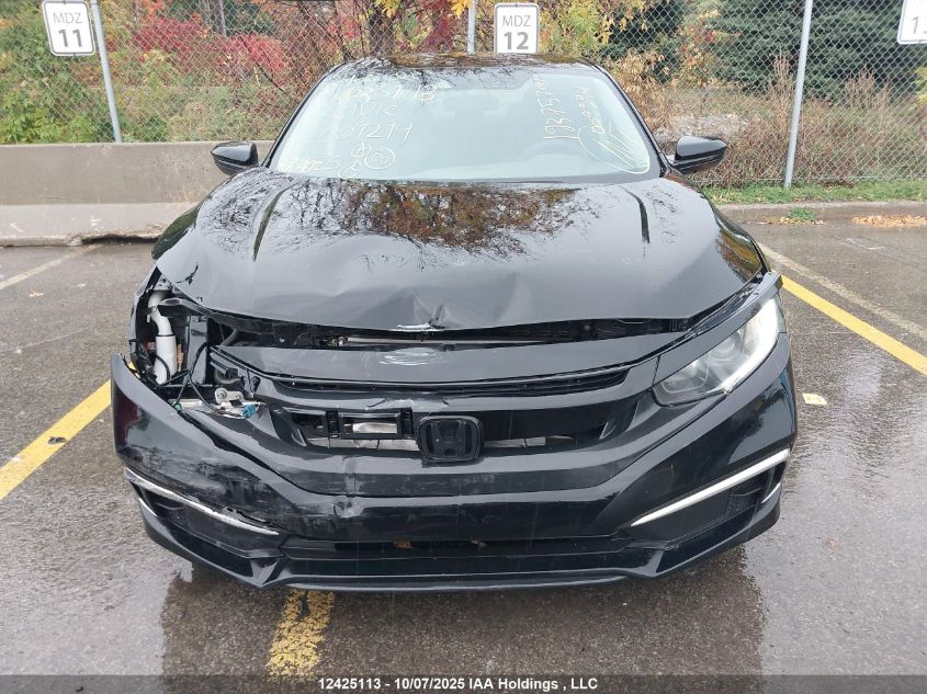 2019 Honda Civic VIN: 2HGFC2F59KH009294 Lot: 12425113