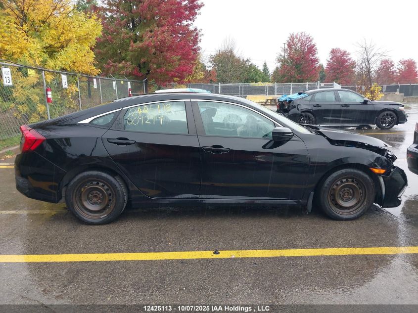 2019 Honda Civic VIN: 2HGFC2F59KH009294 Lot: 12425113