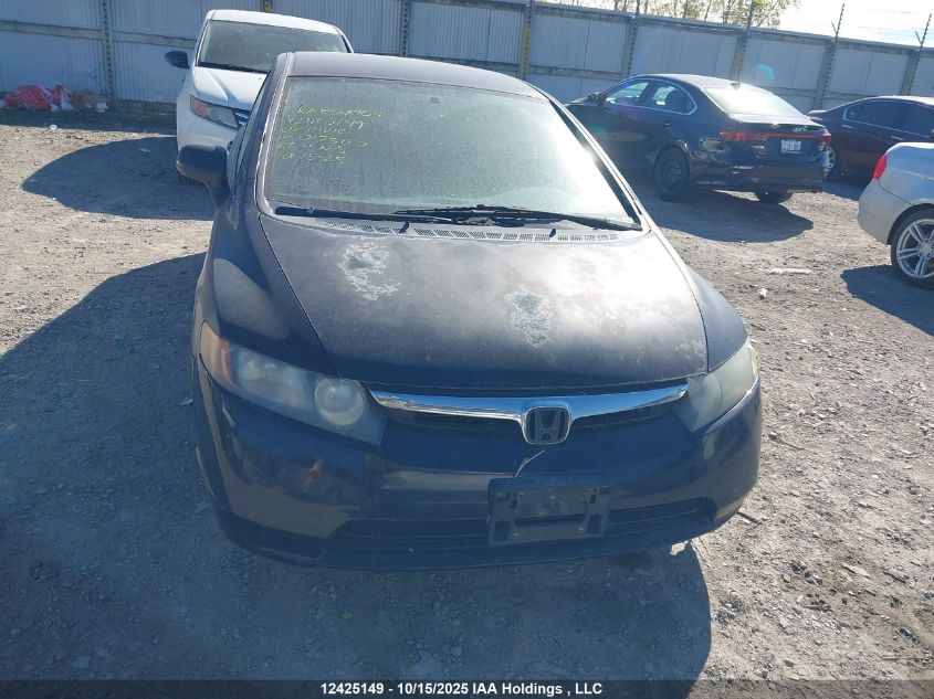 2008 Honda Civic Dx/Dx-A VIN: 2HGFA152X8H017307 Lot: 12425149