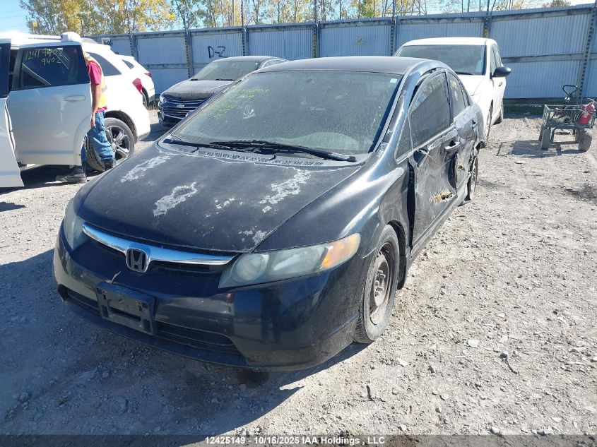 2008 Honda Civic Dx/Dx-A VIN: 2HGFA152X8H017307 Lot: 12425149
