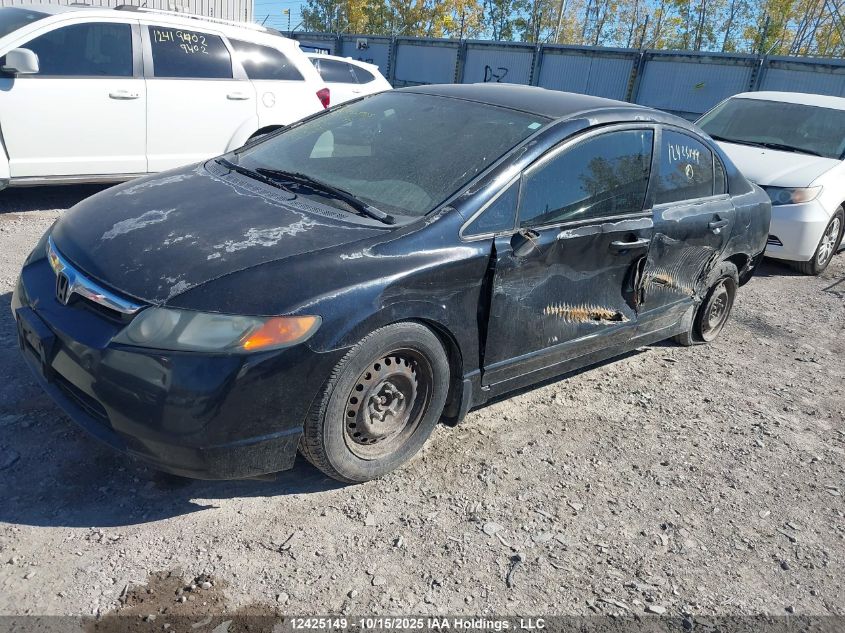 2008 Honda Civic Dx/Dx-A VIN: 2HGFA152X8H017307 Lot: 12425149