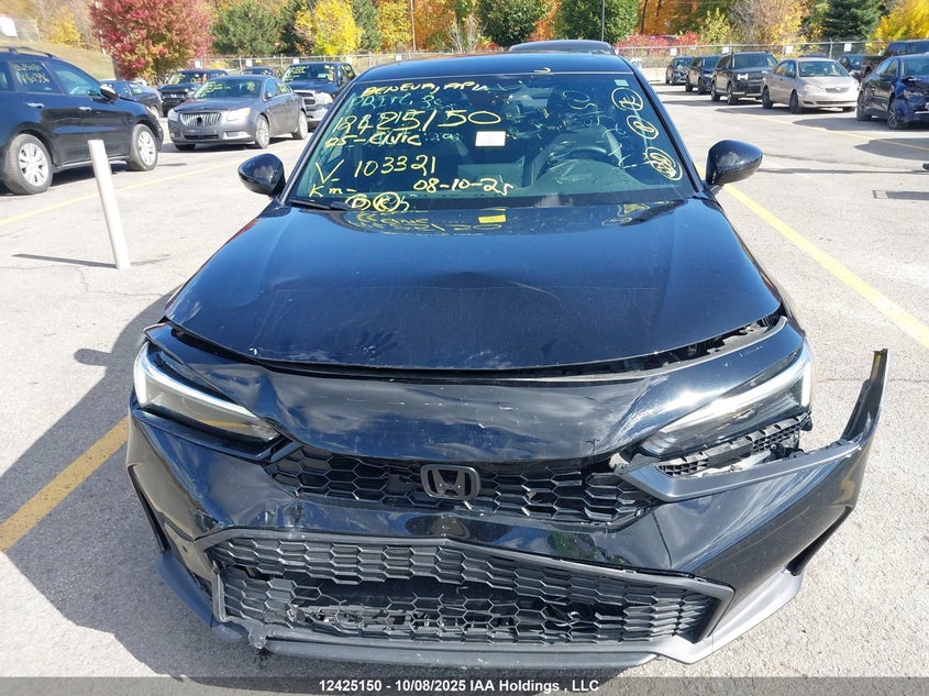 2HGFE2F54SH103321 2025 HONDA CIVIC photo no. 12