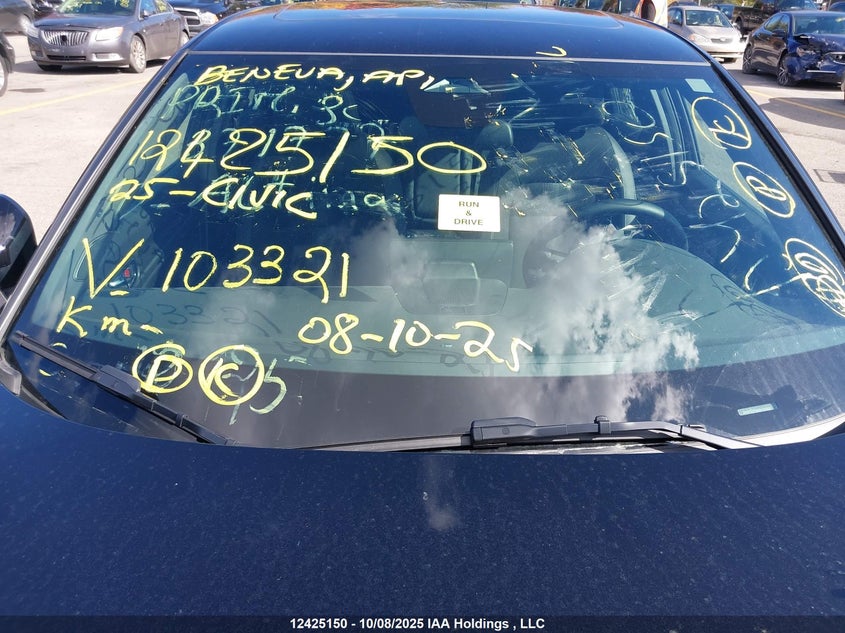 2HGFE2F54SH103321 2025 HONDA CIVIC photo no. 17