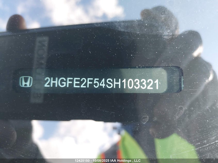 2HGFE2F54SH103321 2025 HONDA CIVIC photo no. 19