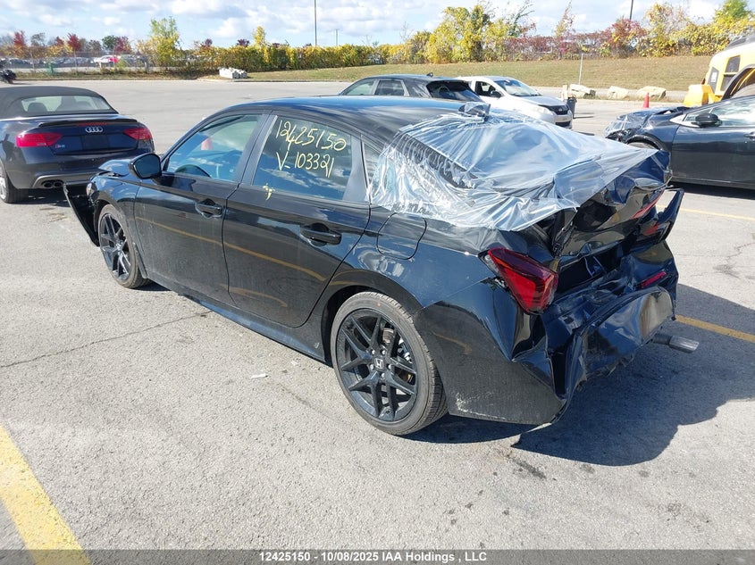 2HGFE2F54SH103321 2025 HONDA CIVIC photo no. 3