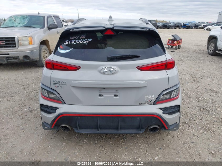 2023 Hyundai Kona N 2.0T VIN: KM8KH3AC9PU009774 Lot: 12425155