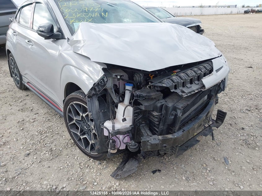 2023 Hyundai Kona N 2.0T VIN: KM8KH3AC9PU009774 Lot: 12425155
