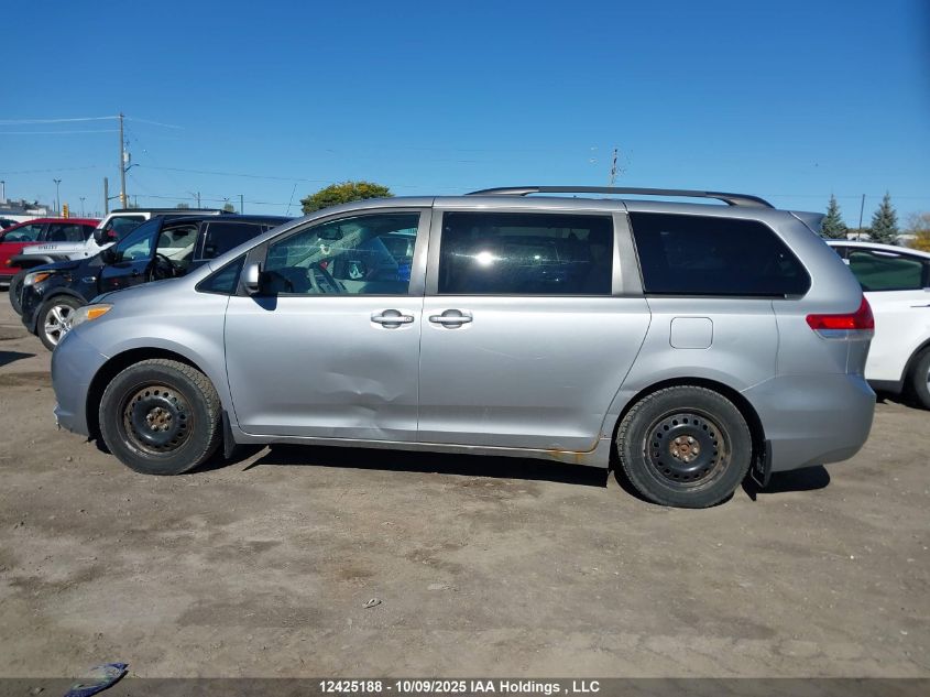 2011 Toyota Sienna Le VIN: 5TDJK3DC1BS027700 Lot: 12425188
