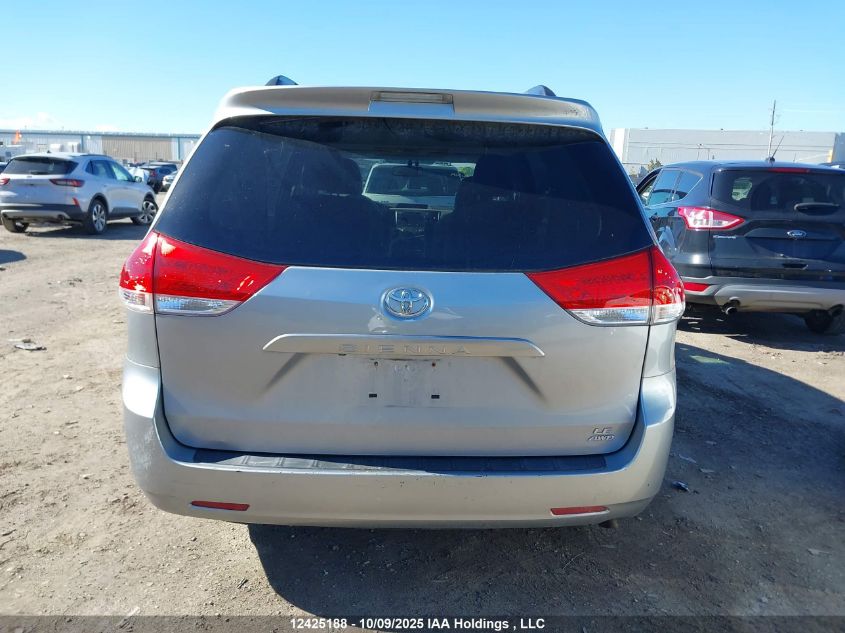2011 Toyota Sienna Le VIN: 5TDJK3DC1BS027700 Lot: 12425188