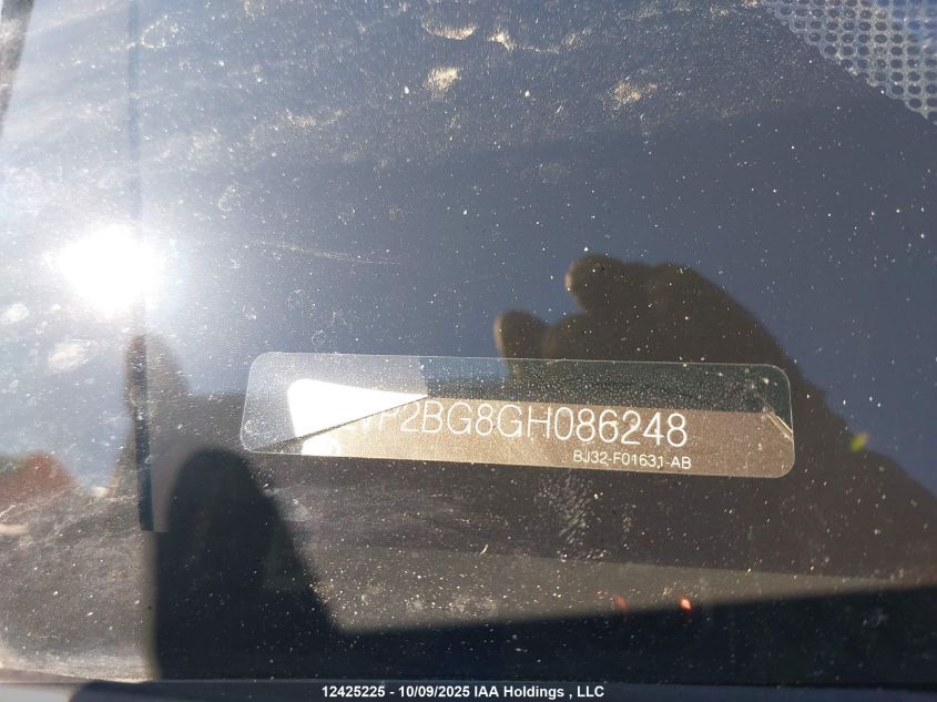 2016 Land Rover Range Rover Evoque Se VIN: SALVP2BG8GH086248 Lot: 12425225