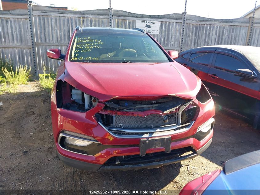 2017 Hyundai Santa Fe Sport 2.4 Luxury VIN: 5XYZUDLB5HG478694 Lot: 12425232