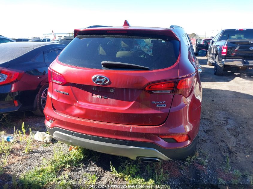 2017 Hyundai Santa Fe Sport 2.4 Luxury VIN: 5XYZUDLB5HG478694 Lot: 12425232