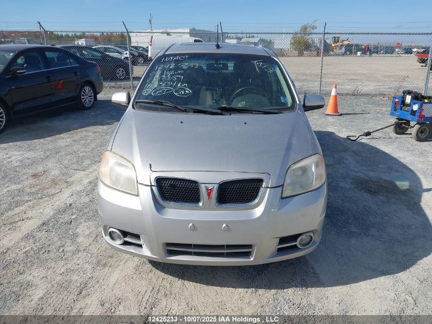 2009 Pontiac Wave Se VIN: 3G2TX55E59L137059 Lot: 12425233