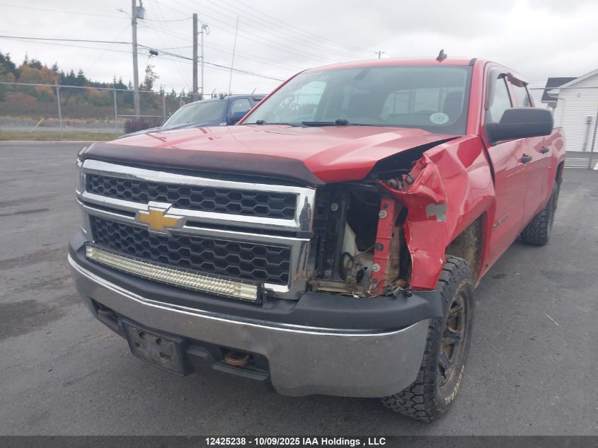 2014 Chevrolet Silverado 1500 1Wt/2Wt VIN: 3GCUKPEC3EG315417 Lot: 12425238