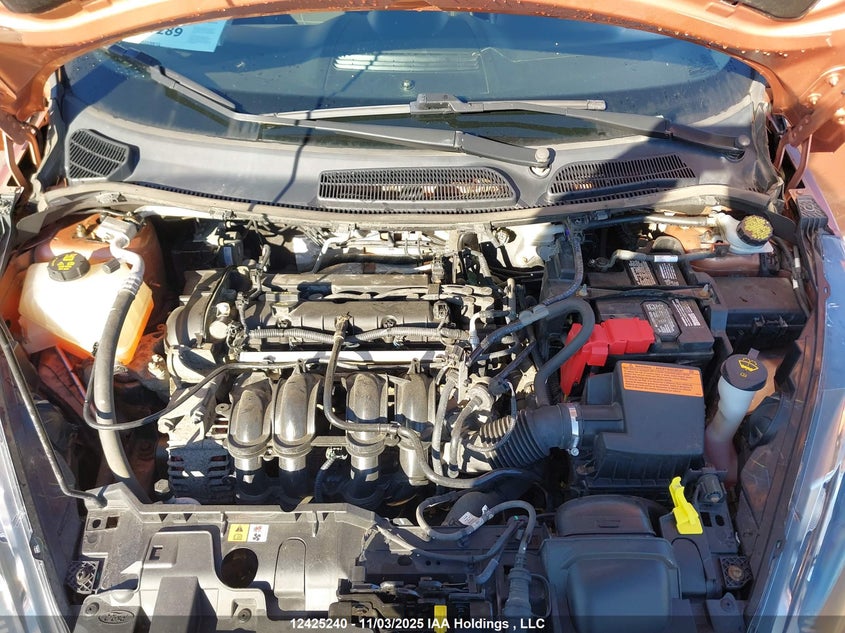 2017 Ford Fiesta Se VIN: 3FADP4EJ5HM113804 Lot: 12425240